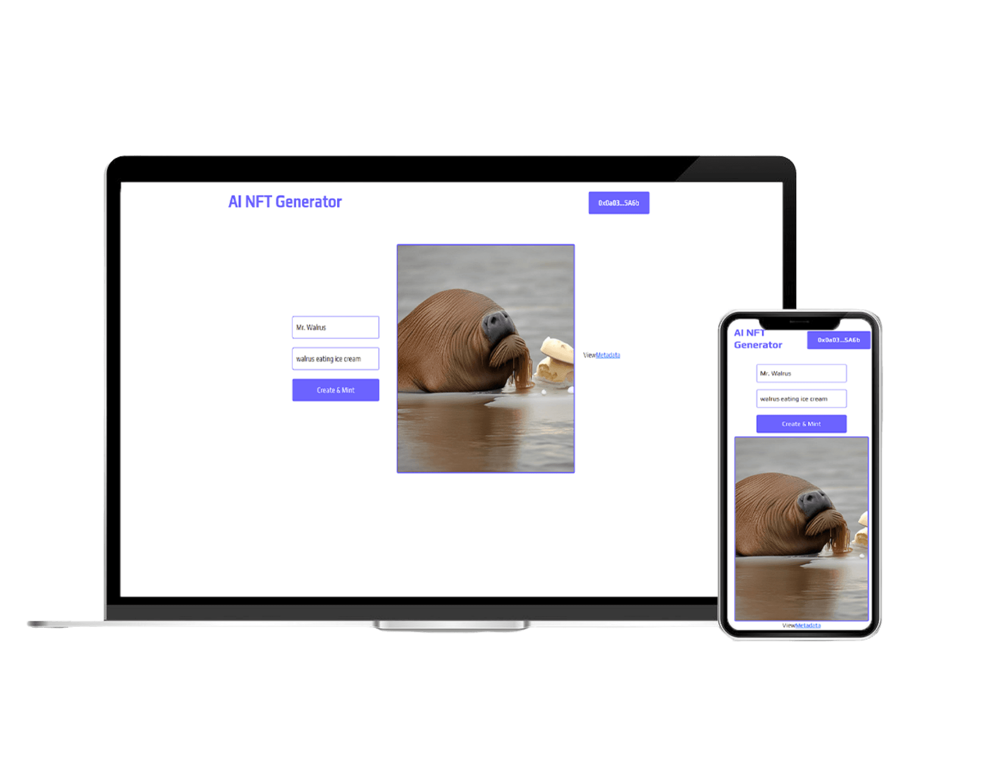 AI Nft Minting App